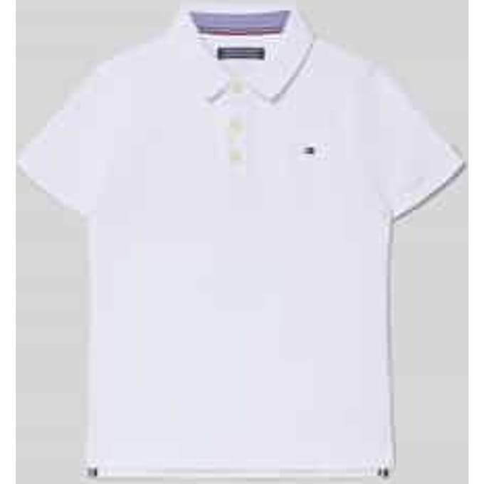 Poloshirt van mix van biologisch katoen