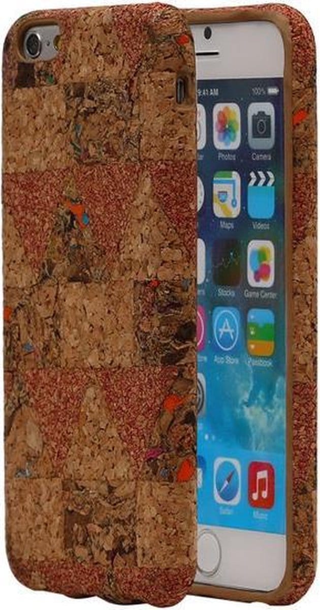 Kurk Design TPU Cover Case voor Apple iPhone 6/6S Hoesje Model C