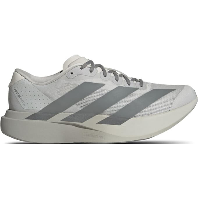 Adidas Adizero EVO SL Sneakers Heren - Grijs - Maat 46 2/3 - Mesh/Synthetisch