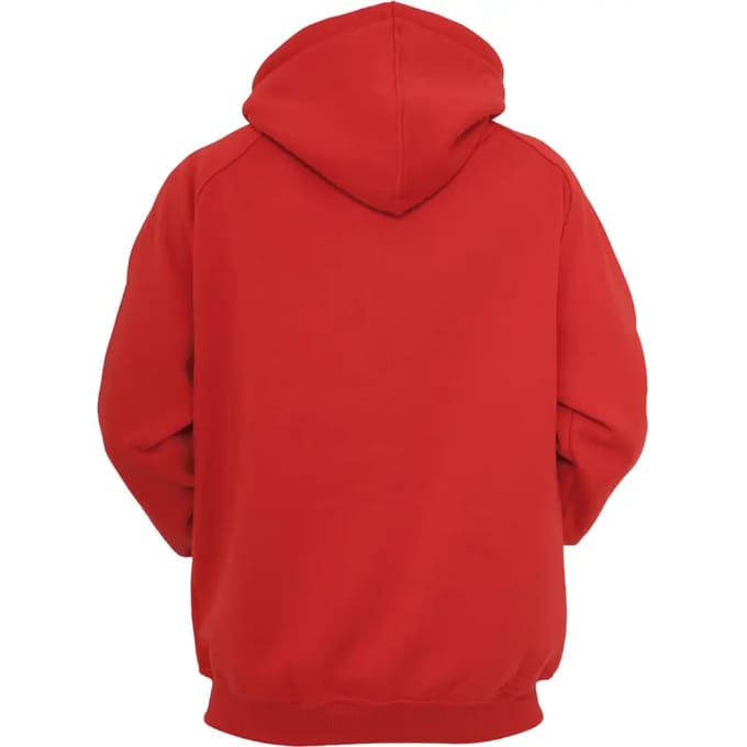 Urban Classics - Blank Hoodie/trui - M - Rood