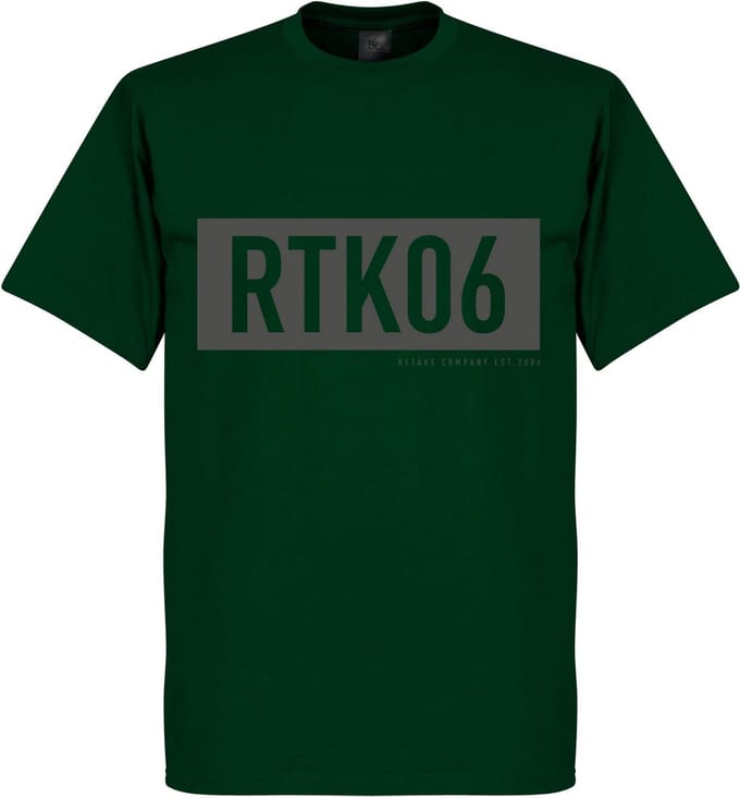 Retake RTK06 Bar T-Shirt - Groen - XXXL