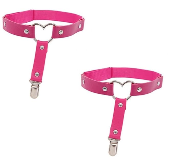 Dailygoods- Dijbeenring - Kousenband voor cosplay - Punk-dijkousen