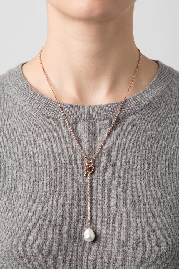 PURELEI Aloha Perlenkette Rosegold Taglia: OS | Collane Outlet | Donna | Rosa