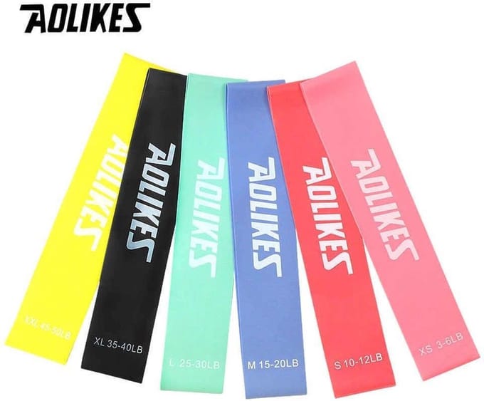 AOLIKES-Weerstandsbanden-Set: Workout-, Fitness- & Krachttraining