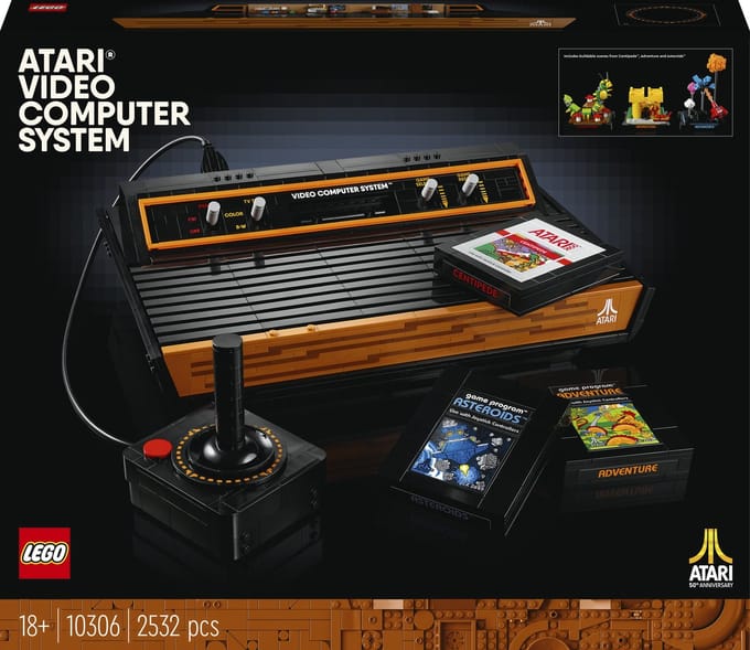 LEGO Icons Atari 2600 Retro Game Console Bouwpakket voor Volwassenen 10306