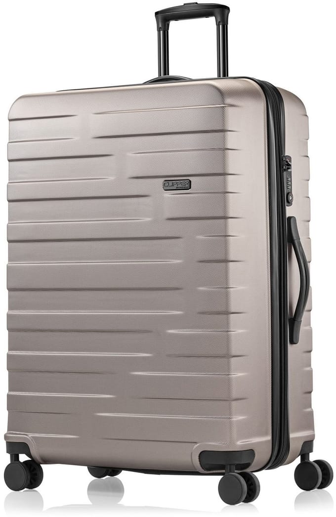 Pack Easy Clipper by Pack Easy Kosmo 4 wielen Trolley 75 cm met uitbreidingsplooi - Harde bagage - TSA slot - prosecco