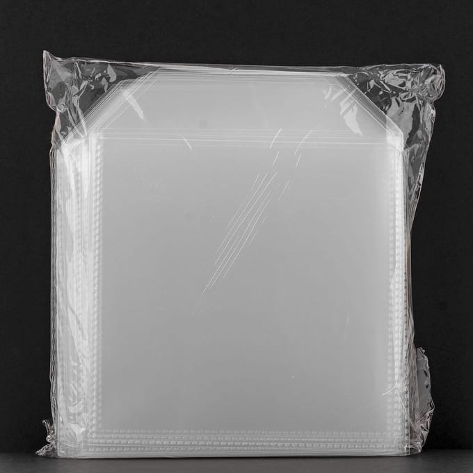 Dailygoods - Premium CD Cases - 120 Micron - Extra bescherming - 75 stuks - CD hoesjes - Geschikt voor labels - Polypropyleen