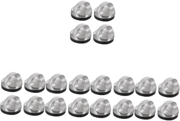 Camera Schroeven - Bevestigingsschroef - Camera Bevestigen - Snelle Ontgrendeling - 20 Stuks - Zilver