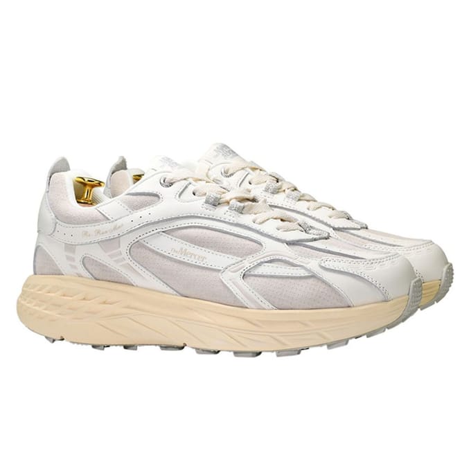 Mercer Amsterdam - Dames Sneakers The Re-Run Max Perforated - Wit - Maat 37