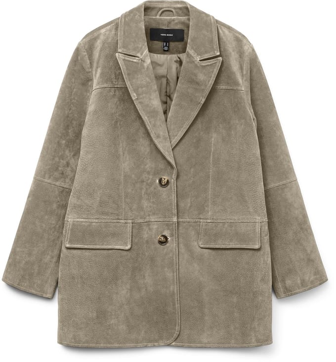VERO MODA - VMPERNILLE LS SUEDE BLAZER JACKET - Dames - Vesten