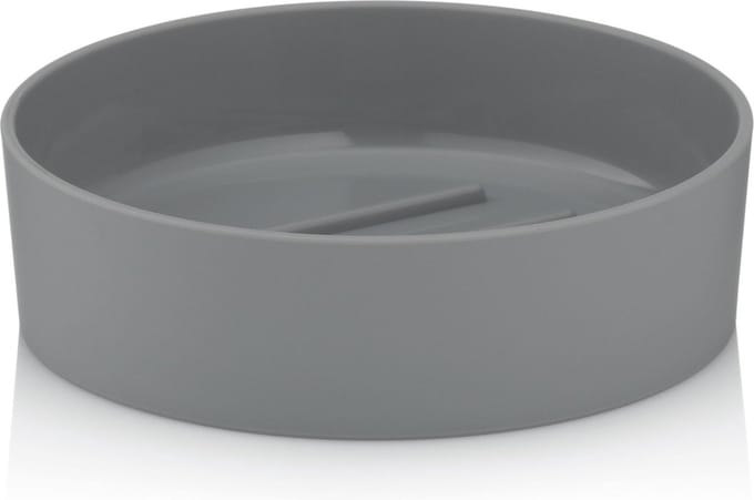 Kela Gray - Zeepschaal - Kunststof - Licht Grijs