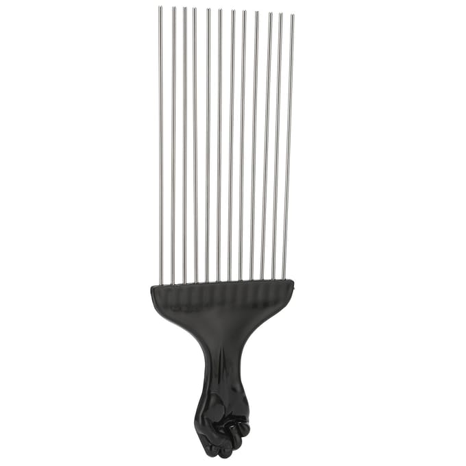 Professionele Metalen Haar Prikkam Ontwarren Salon Kapper Winkel Prikkam Kam Haar Styling Tool black
