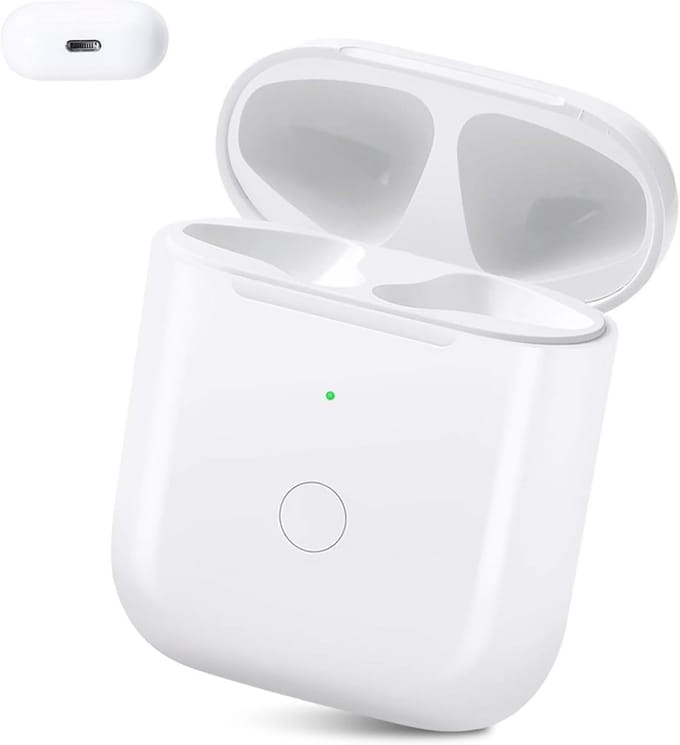 Draadloze Oplaadcase voor Hoofdtelefoon met Bluetooth Koppeling en Ingebouwde Batterij