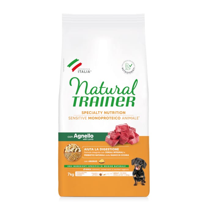 7kg Sensitive No Gluten Adult Lam Naturel Trainer