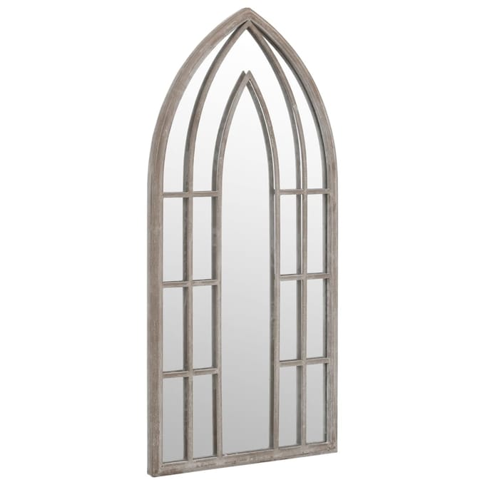 Miroir Couleur Sable 100 x 45 cm Fer pour Usage Intérieur