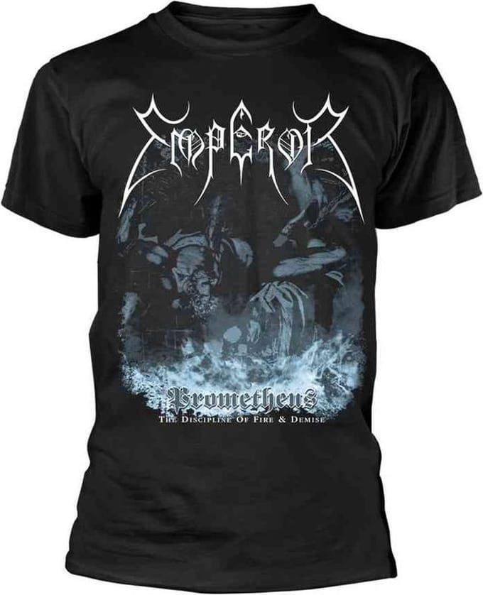 Emperor Heren Tshirt -M- Prometheus Zwart