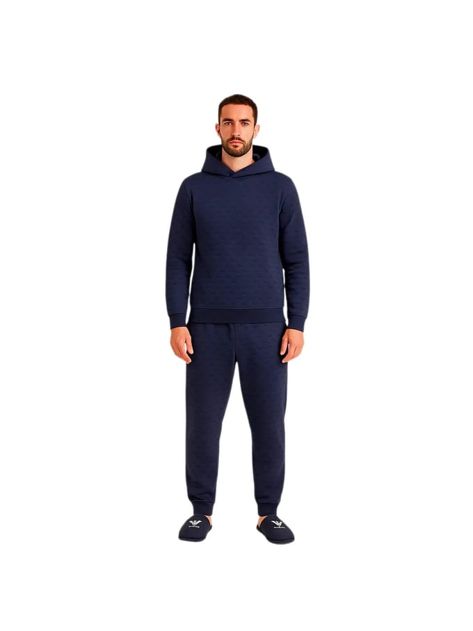 Emporio Armani herensweatshirt met iconisch adelaarsmotief