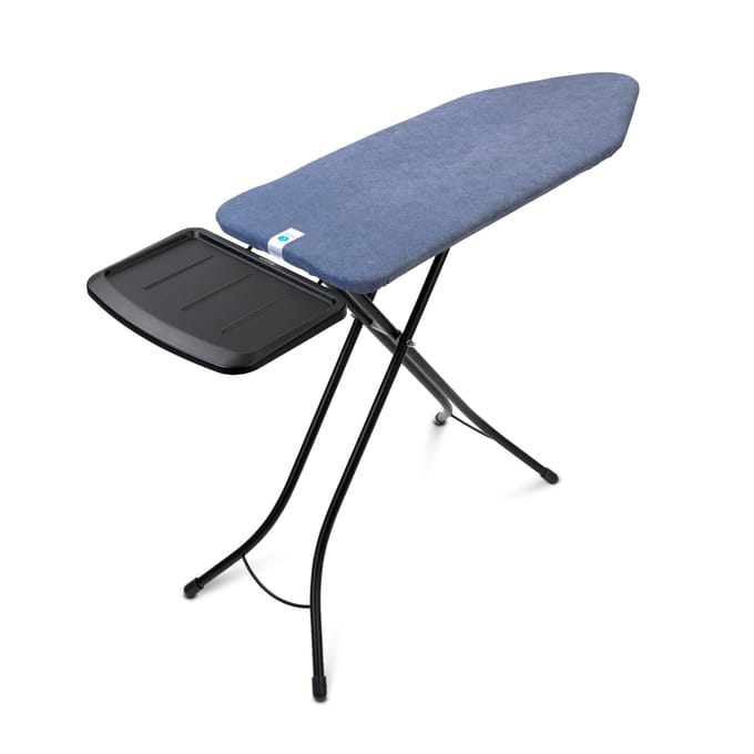 Brabantia Strijkplank C - met Stoomunithouder - 124 x 45 cm - Denim Blue