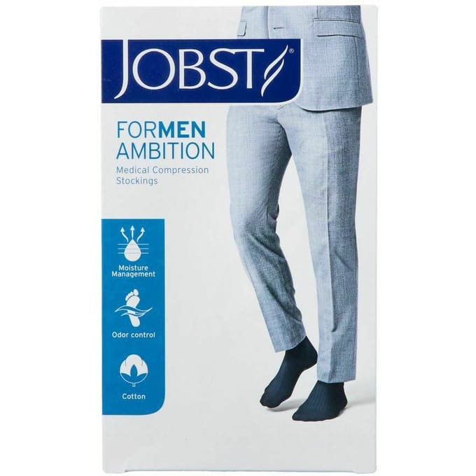 Jobst For Men Ambition Kl2 Ad Long Black V 1p