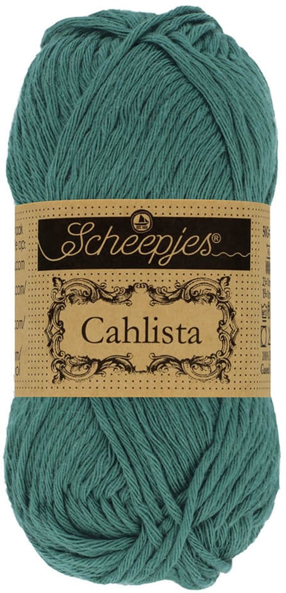 Scheepjes Cahlista Deep Ocean Green (391)
