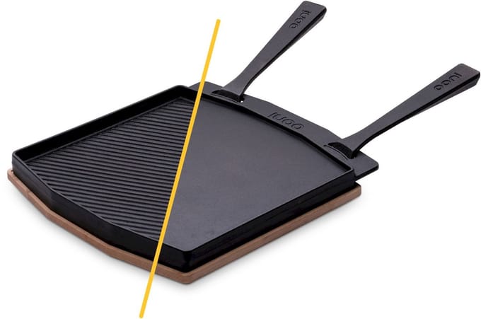 Ooni Grillplaat Grizzler - dubbelzijdig