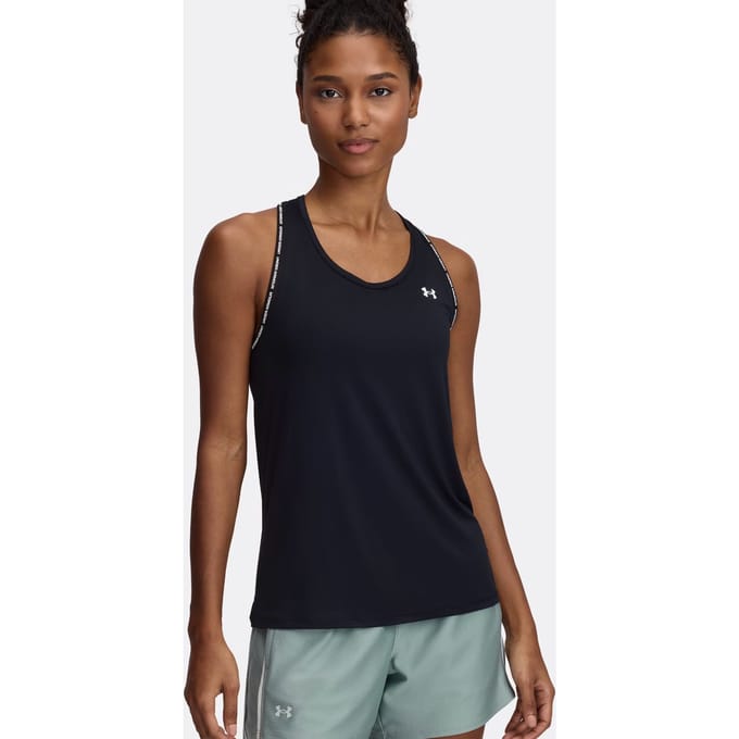 Under Armour Tech Knockout Tank Dames Sporttop - Zwart
