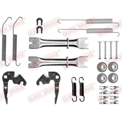 Remschoenset QUICK BRAKE 105-0033S-02
