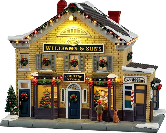Lemax Rockwell - Williams & Sons Country Store