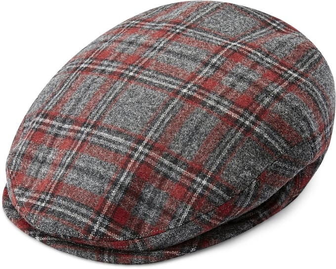 Rode Tartan Ivy Fido Platte Pet
