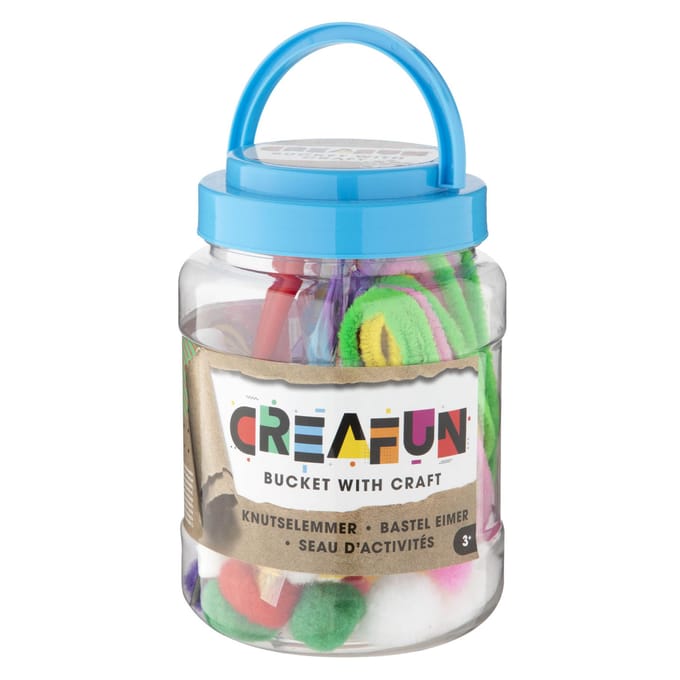 Creafun emmer met hobby artikelen 2 assorti