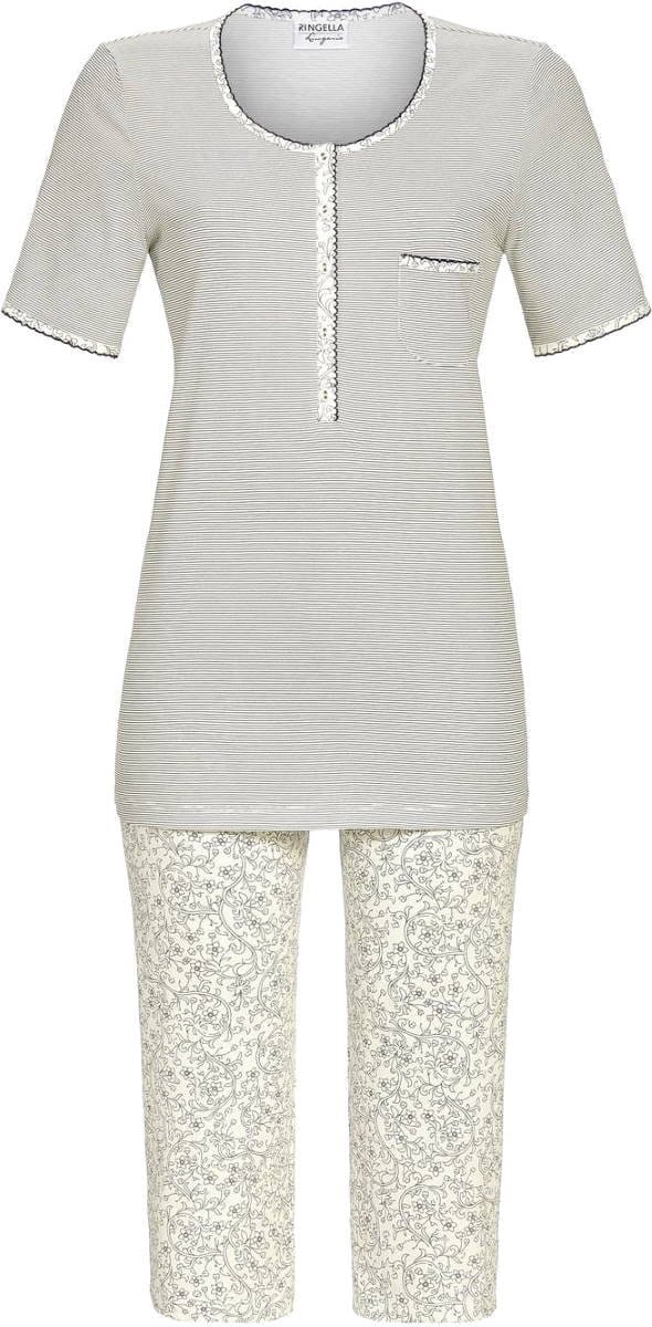 Ringella – Blue Stripe – Pyjama – 4261208 – Night Blue - 48