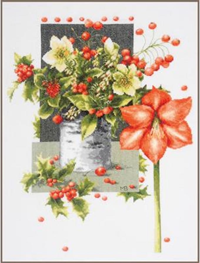 Lanarte - Telpakket kit - Holly Jolly Amaryllis - PN-0201763