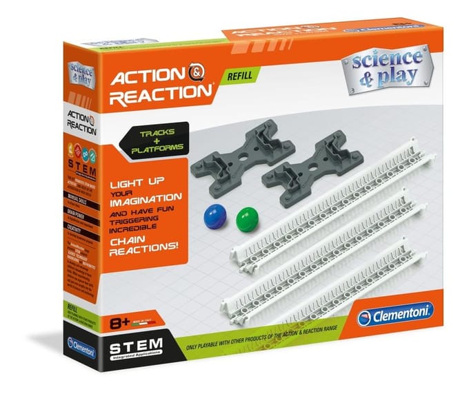 Clementoni Baan en Perron Set Creatief Avontuur in Actie en