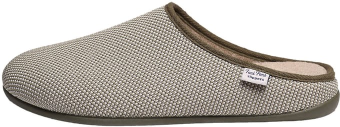 Herenpantoffel in klompstijl met mesh | NASH-JO