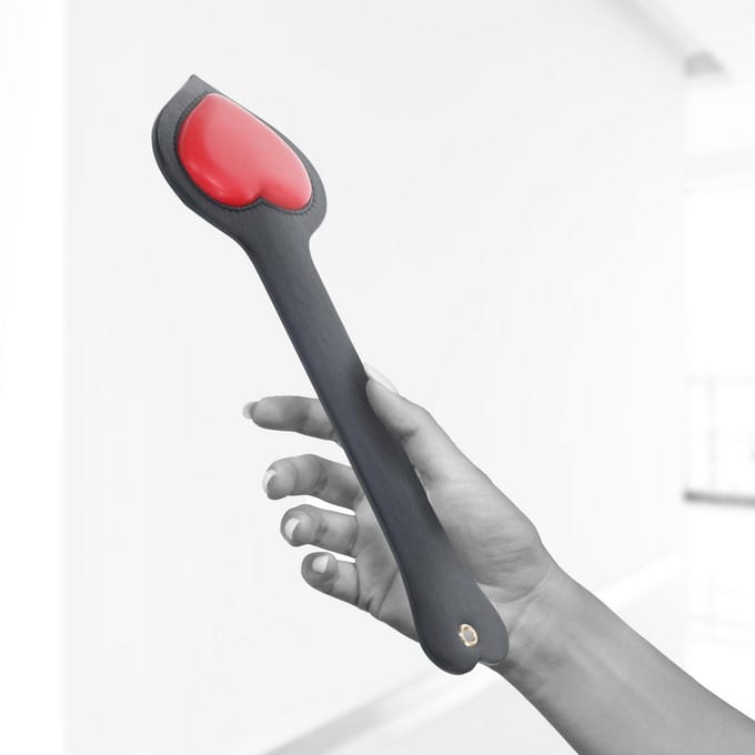 Ouch! by Shots - Milan Collectie - Paddle - Zwart/Rood