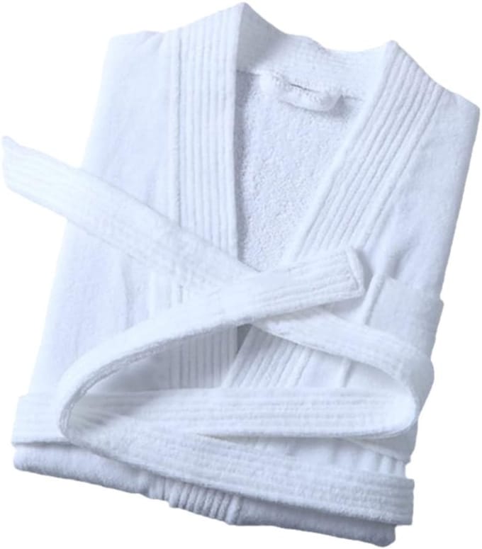 Katoenen Badjas - Dames Kimono - Ontspanning Thuis - 100% Katoen - Middellang - Effen