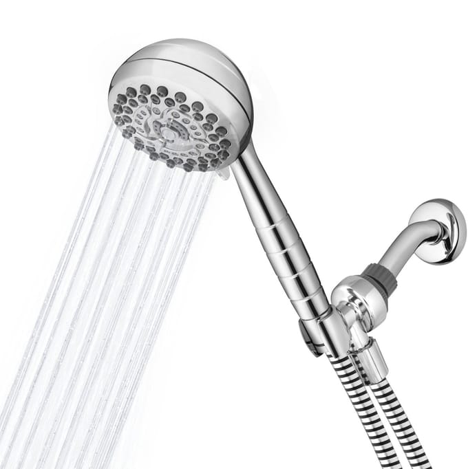 Waterpik XRO-763E PowerPulse Massage-Handbrause, 1,8 GPM, Chroom