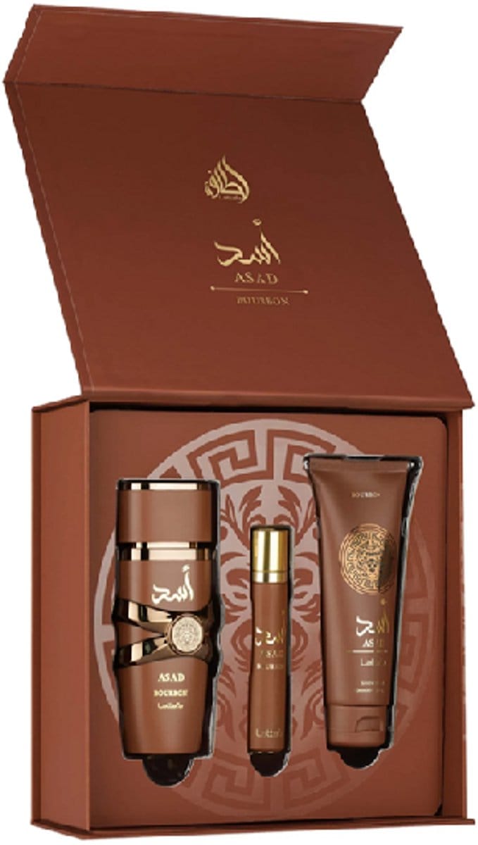 Lattafa Asad Bourbon Gift Set - Eau de Parfum