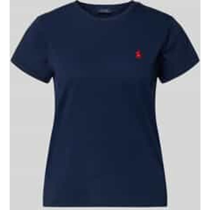 Regular fit t-shirt van puur katoen