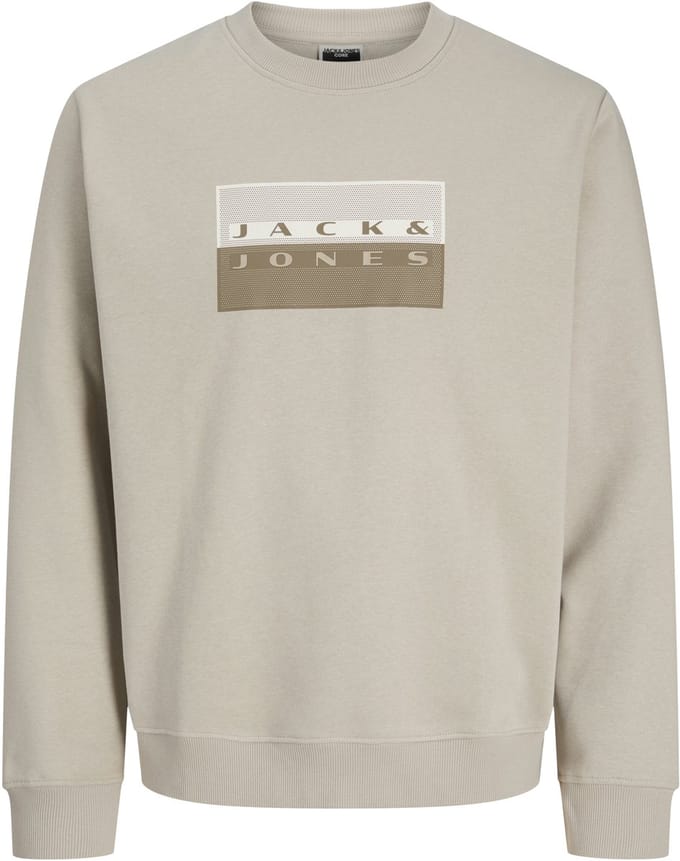 Jack & Jones Fusion Graphic Sweater Heren - Maat S