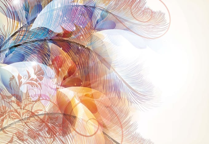 Fotobehang Abstract Art | XXL - 312cm x 219cm | 130g/m2 Vlies