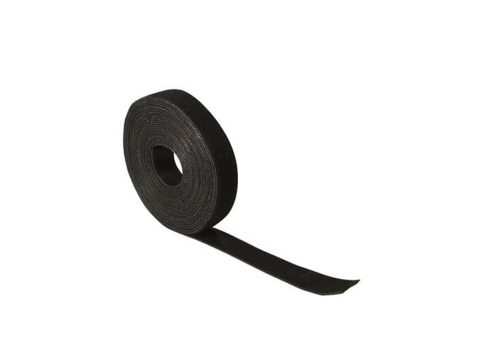 LOGILINK - Kabelbinder klittenband - KAB0055 - 20mm - 10m rol  - zwart