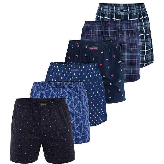 Cornette Comfort Serie - Heren Boxershorts - 6 Stuks - Katoen - L