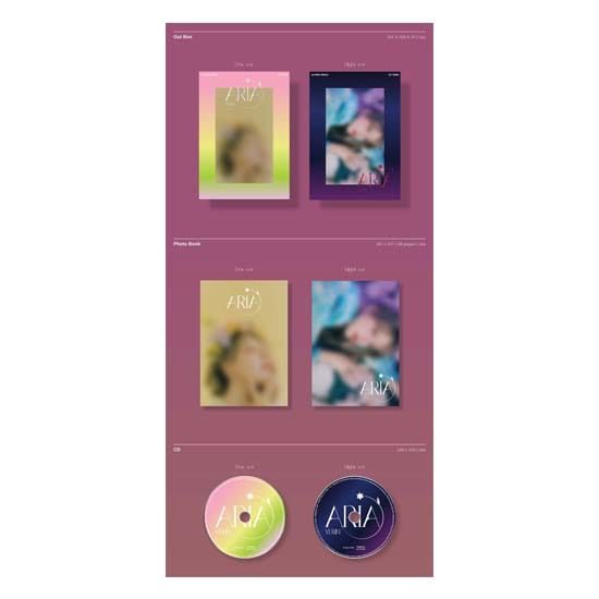 YERIN(GFRIEND) 1e Mini Album ARIA Night ver blue