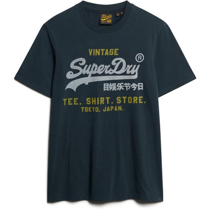 T-shirt Superdry Vintage Logo Heritage Relaxed Hommes