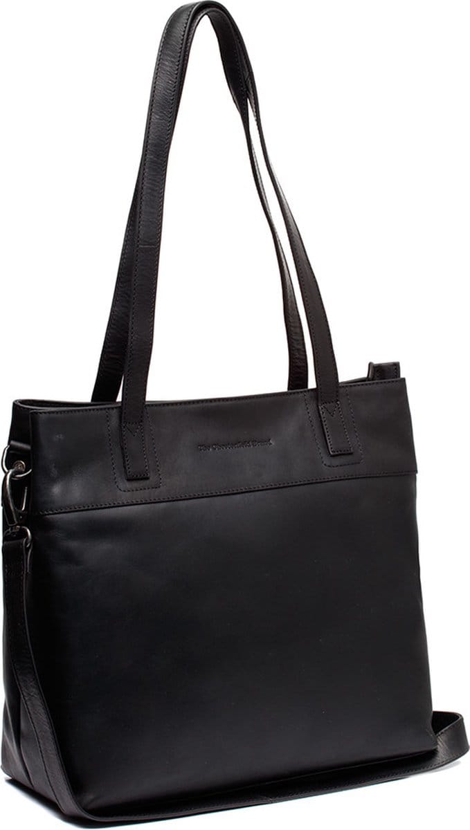 Chesterfield Nola Waxed Pull Up Shopper - Zwart