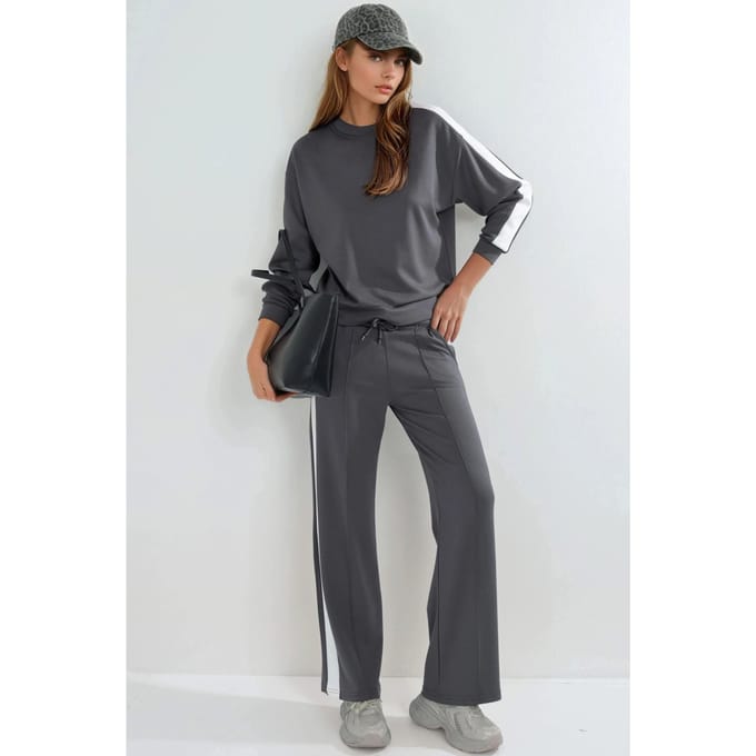 Modal Touch Regular Fit Sweater & Broek Set
