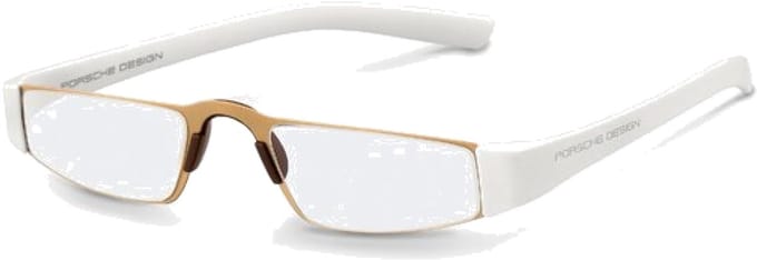 Leesbril Porsche Design P8801c-Matgoud / Wit-+1.00