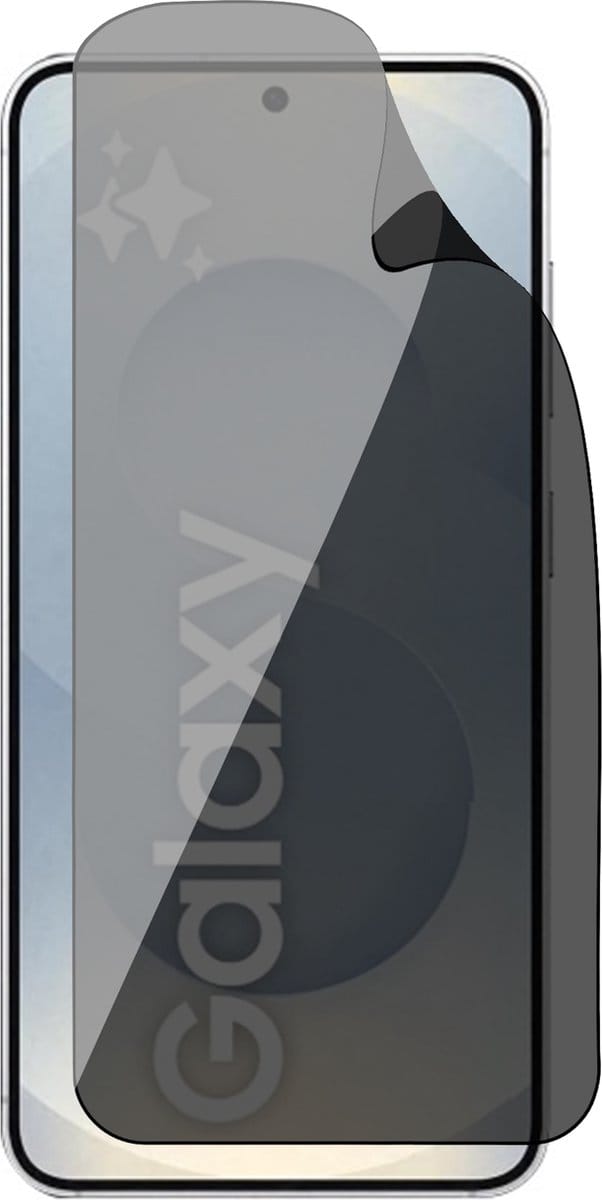 Privacy Screenprotector geschikt voor Samsung Galaxy S25 - 1x FlexGuard Screen Protector