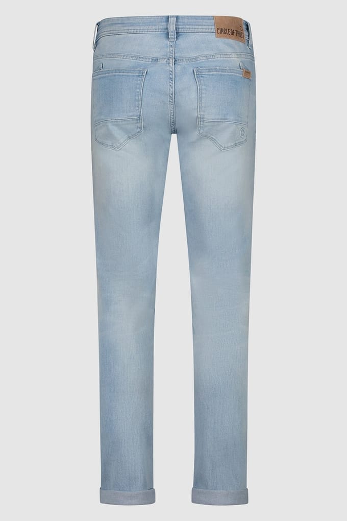 Circle of Trust Jagger Shiny Blue Maat: 26 | Slim Jeans Outlet | Heren | Blauw